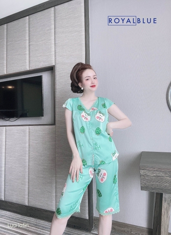 Lửng cổ tim ren xanh thỏ