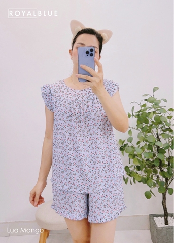 Đùi cánh tiên xanh hoa hồng