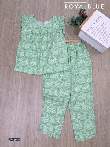 Ngố cánh tiên kate xanh bông