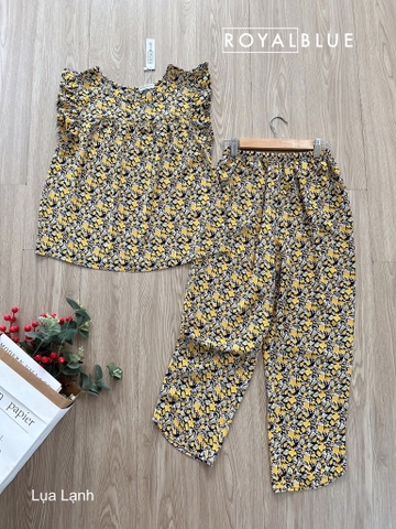 Ngố cánh tiên đen hoa vàng