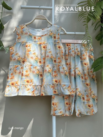 Lửng bèo tầng mango vàng hoa