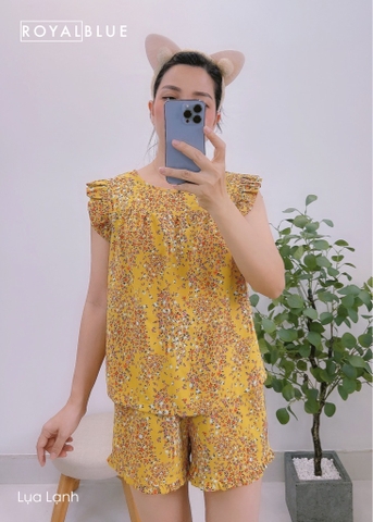 Đùi cánh tiên vàng bò hoa