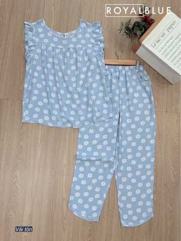 Ngố cánh tiên tôn xanh hoa cúc