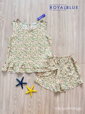 Đùi 2 tầng vàng hoa nhí