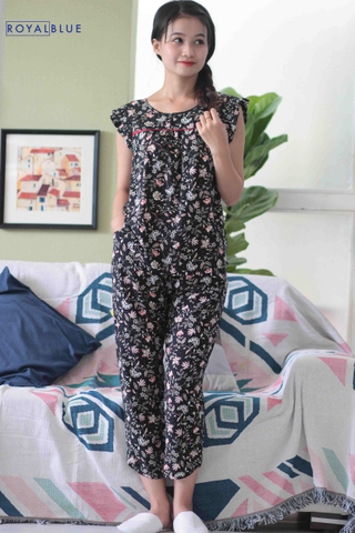 đồ bộ mặc nhà xinh, royal blue shop, đồ mặc nhà