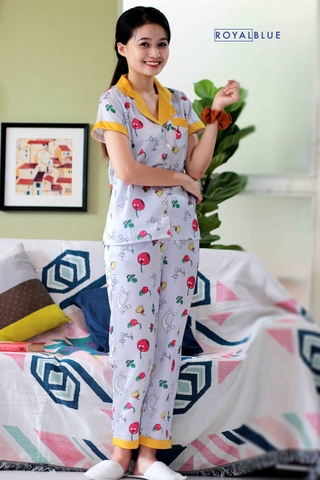 Bộ lụa dài satin CP03