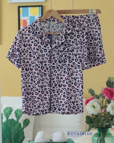 Đùi pijama hồng beo