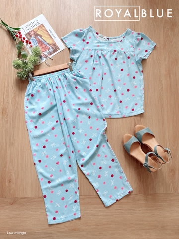 Ngố tay con mango, xanh hoa