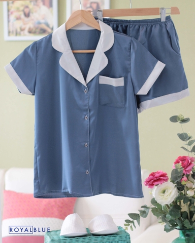 Bộ lụa ngắn satin TR03