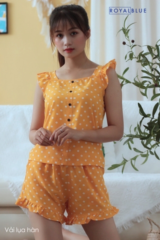 Đùi cánh tiên cam chấm bi