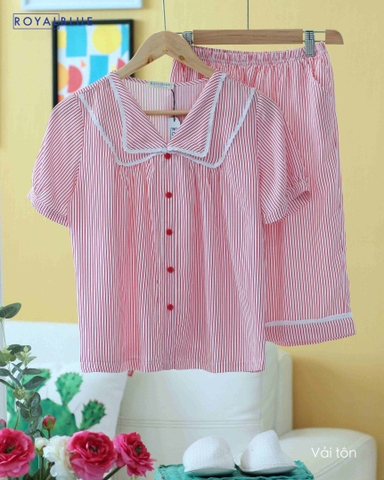 Lửng lá cổ ren sọc đỏ