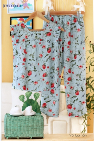 Ngố cánh tiên xanh hoa hồng