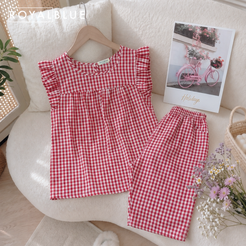 Lửng cánh tiên coton, karo đỏ