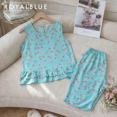 Lửng bèo tầng tôn, bướm xanh hồng