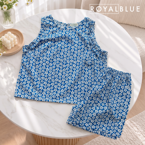Đùi sát tay nẹp cotton, nhí xanh