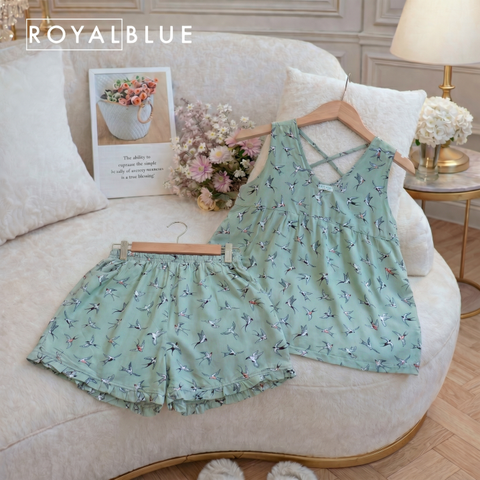 Đùi cổ tim dây sau tôn, xanh đậu