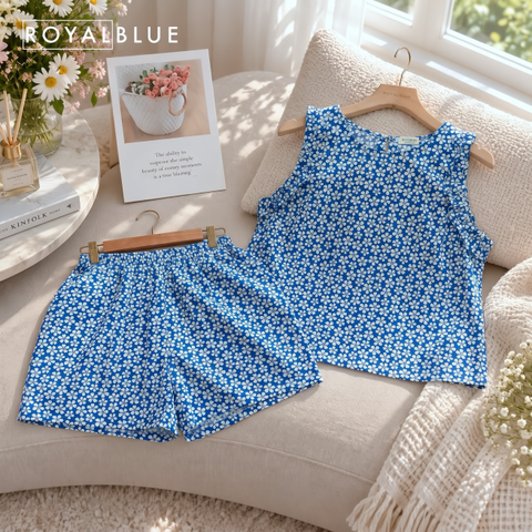 Đùi sát tay nẹp cotton, nhí xanh