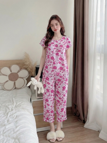 Ngố tay con mango, hoa tím