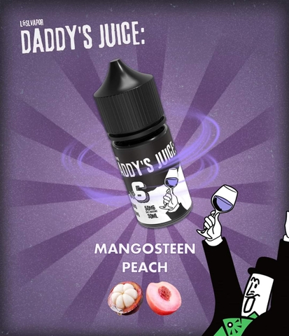 Daddy's Juice No.6 Mangosteen Peach (30ml) (Măng Cụt Đào)