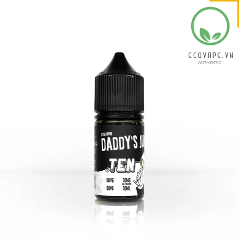 Daddy's Juice Ten No.10 Been Coconut (30ml) (Đậu Xanh Cốt Dừa)