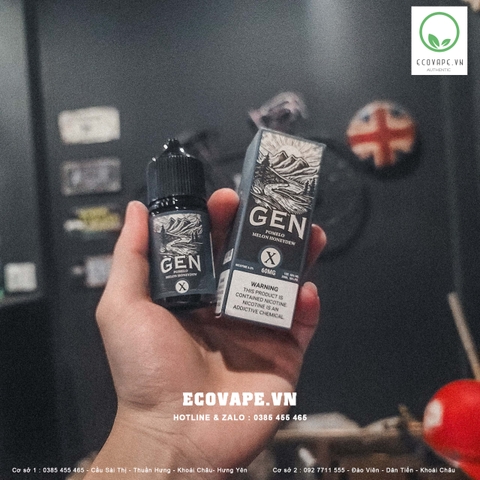 GEN X POMELO MELON HONEYDEW 30ML (DƯA GANG BƯỞI MẬT ONG)