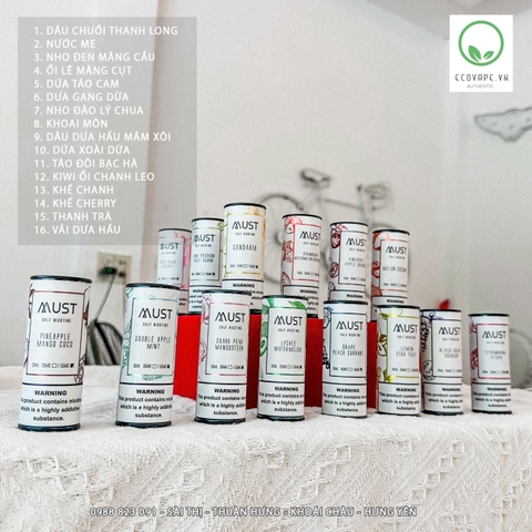 MUST EJUICE SALT 55MG