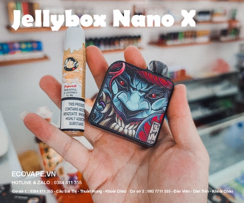 Jellybox Nano X Pod + Tinh Dầu
