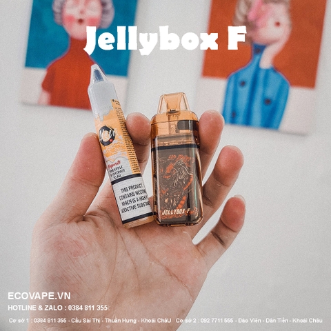 Jellybox F Pod + Tinh Dầu