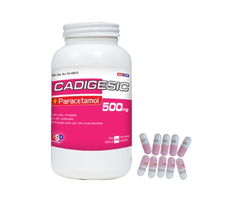 Cap. CADIGESIC 500 (Lọ 500 Viên)