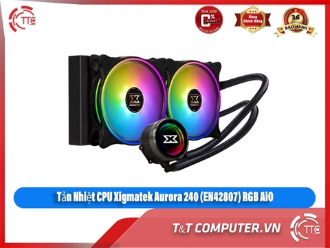 Tản Nhiệt CPU Xigmatek Aurora 240 (EN42807) RGB AiO