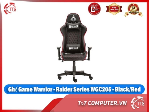 Ghế Game Warrior - Raider Series WGC205 - Black/Red