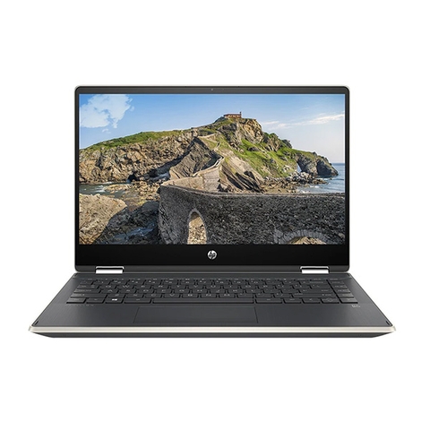 Laptop HP Pavilion x360 14-dh0104TU 6ZF32PA (i5-8265U/4Gb/256GB SDD/14FHD TouchScreen/VGA ON/Win10/Gold) Mới Bảo Hành 12 Tháng