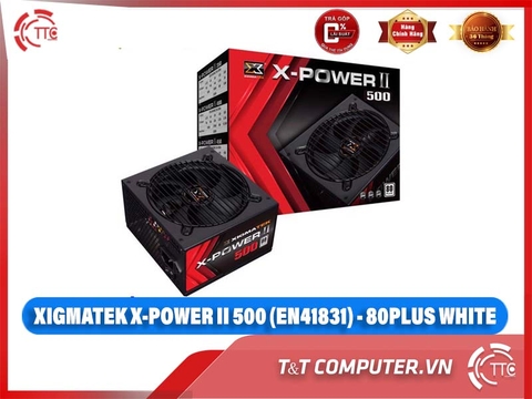 XIGMATEK X-POWER II 500 (EN41831) - 80PLUS WHITE