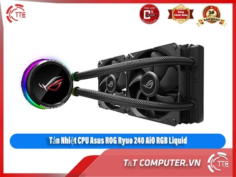 Tản Nhiệt CPU Asus ROG Ryuo 240 AiO RGB Liquid