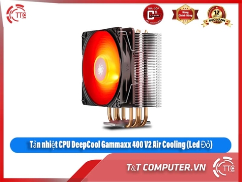 Tản nhiệt CPU DeepCool Gammaxx 400 V2 Air Cooling (Led Đỏ)