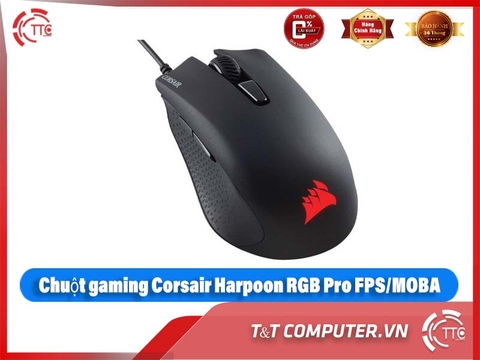 Chuột gaming Corsair Harpoon RGB Pro FPSMOBA