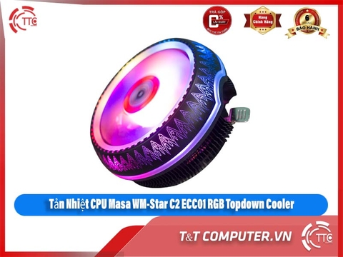 Tản Nhiệt CPU Masa WM-Star C2 ECC01 RGB Topdown Cooler