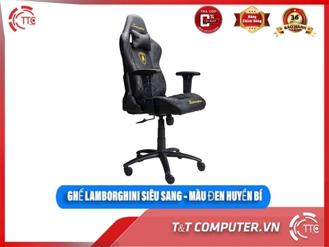 GHẾ LAMBORGHINI SIÊU SANG – MÀU ĐEN HUYỀN BÍ