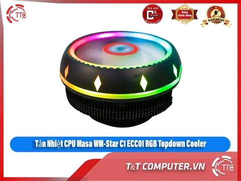 Tản Nhiệt CPU Masa WM-Star C1 ECC01 RGB Topdown Cooler