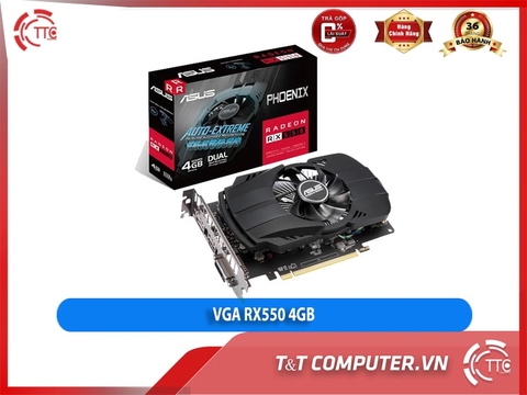 VGA ASUS RX550 4GB