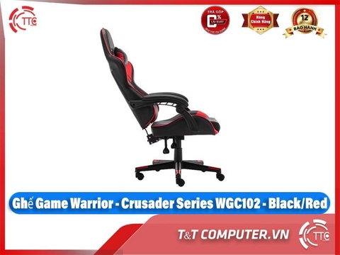 Ghế Game Warrior - Crusader Series WGC102 - Black/Red