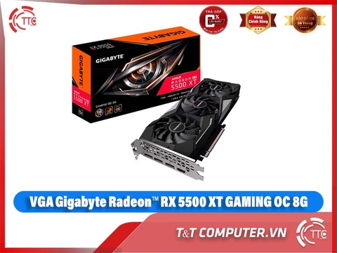 VGA Gigabyte Radeon™ RX 5500 XT GAMING OC 8G