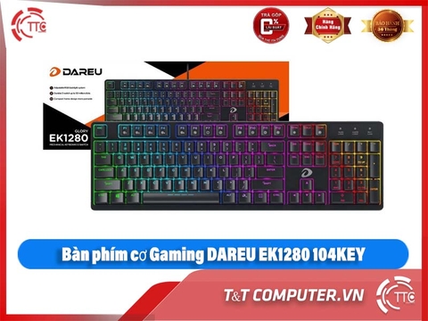 Bàn phím cơ Gaming DAREU EK1280 104KEY