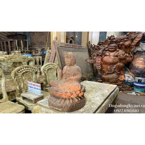 Nơi Bán Tượng Quan Âm Bồ Tát Gỗ Hương Đẹp Nhất FB01