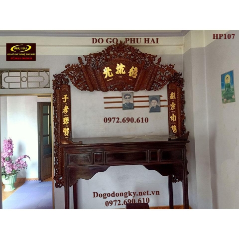 Bộ Câu Đối Cuốn Thư Mẫu Đẹp Bán Tại Đà Nẵng HP107