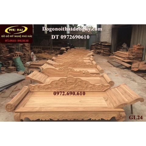 Ghế Gỗ Thư Giãn Cho Người Có Tuổi - Mẫu Đẹp GL24