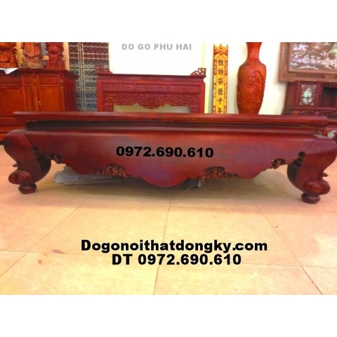 Sập nằm gỗ hương, đồ gỗ đồng kỵ SG17