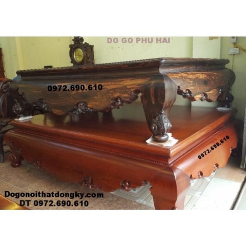 Sập Nằm Gỗ Mun, Sập Gỗ Quí Và Hiếm SG27