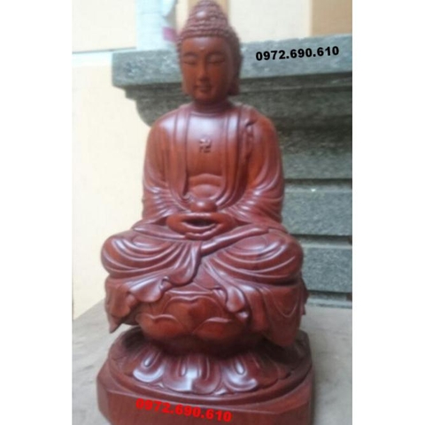 Tượng phật tổ như lai gỗ đinh hương FT01