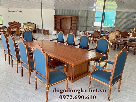 Mẫu Bàn Ghế Ngồi Họp Đẹp Cho Văn Phòng lãnh đạo BPH86